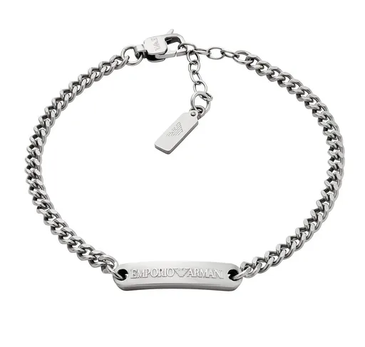 Emporio Armani Brățară elegantă din oțel pentru bărbați EGS3189040