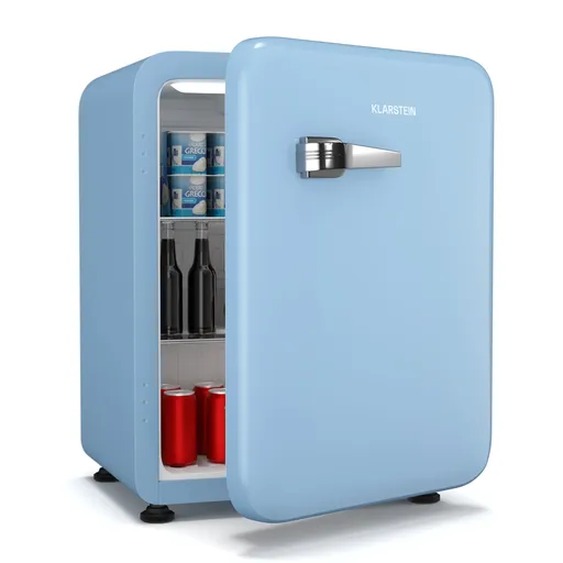 Klarstein Mini frigider Audrey Evo, 68 l, design retro, silențios, compact, 3 culori