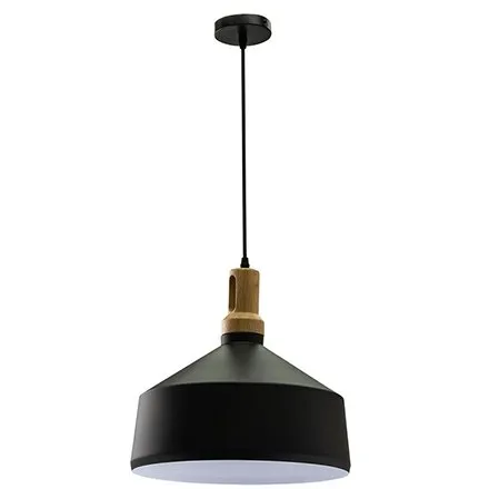 Corp suspendat pentru iluminat max 60W IP20 -NEGRU V-TAC SKU-3766