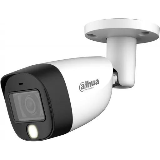 Camera HDCVI Dahua HAC-HFW1200CM-IL-A-0360B-S6, 2MP, lentila 3.6mm, Smart Dual Light 20m, microfon, IP67
