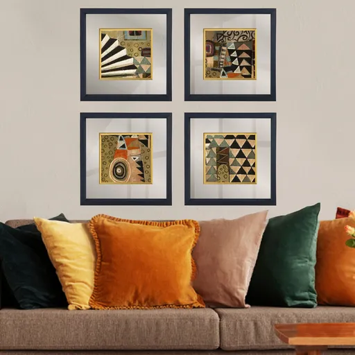 Tablou decorativ, CAM56731096, Lemn, Multicolor