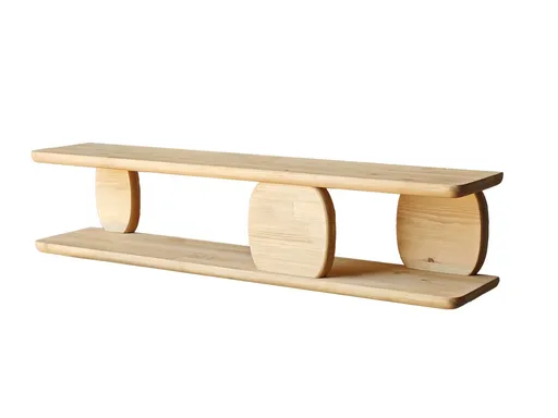 Raft de perete, Hanah Home, Modena, 120x30x24 cm, Stejar