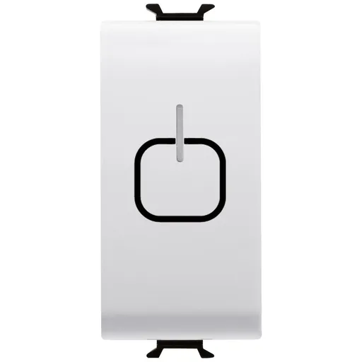 Duplicator tactil ( touch ) 1 modul Gewiss Chorus GW10906, alb