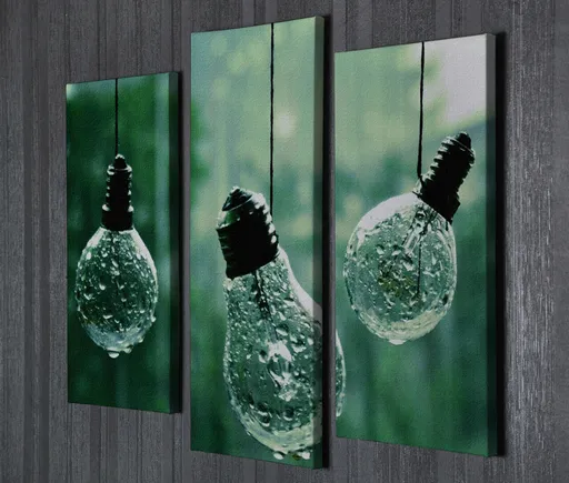 Tablou decorativ, UC55, 45 x 20 cm, Multicolor