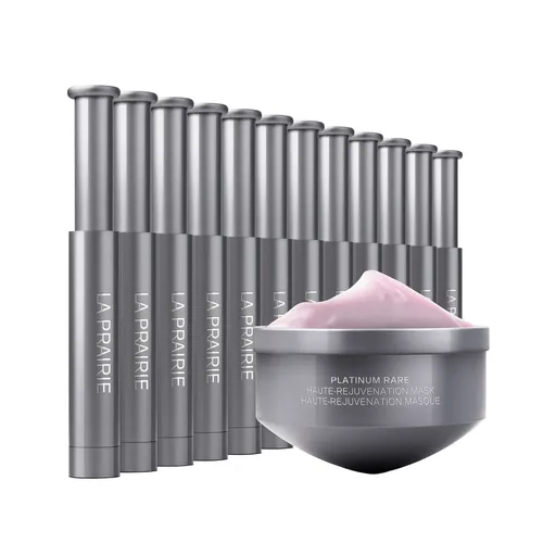 La Prairie Rezervă pentru îngrijirea de noapte în două etape, destinate regenerării celulelor pielii Platinum Rare (Haute-Rejuvenation Mask Refill) 20