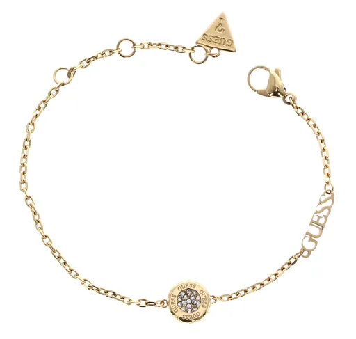 Guess Brățară elegantă placată cu aur cu zirconi Stylish Guess JUBB04594JWYG 21 cm
