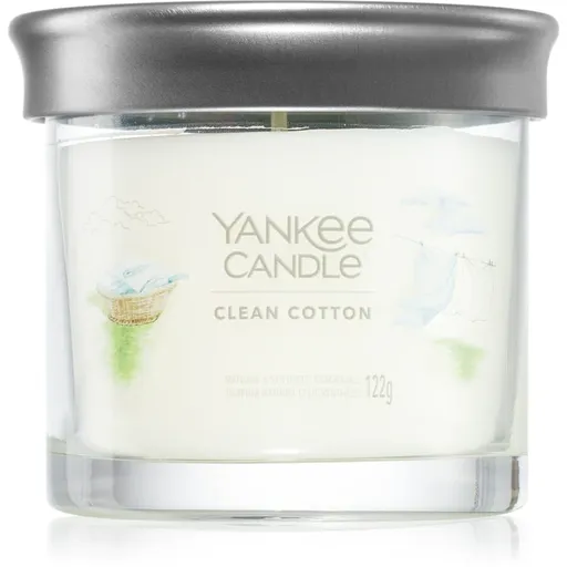 Yankee Candle Clean Cotton lumânare parfumată Signature 122 g