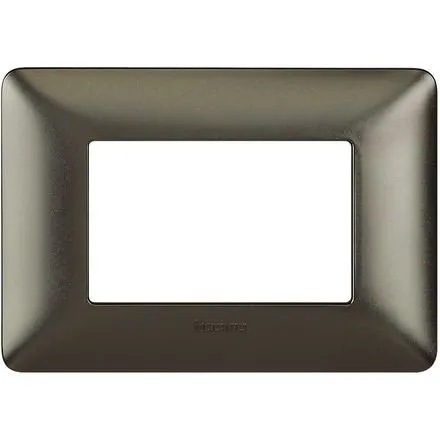 Rama ornament 3M negru nichel Matix Bticino AM4803GNN