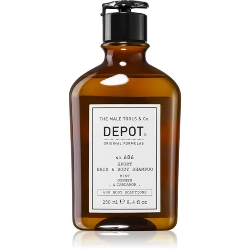 DEPOT 600 BODY SOLUTIONS NO. 606 SPORT HAIR & BODY șampon de par si de corp 250 ml