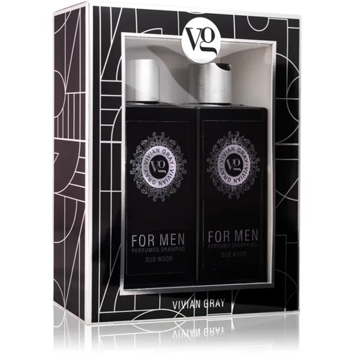 Vivian Gray Oud Wood set cadou pentru corp pentru bărbați