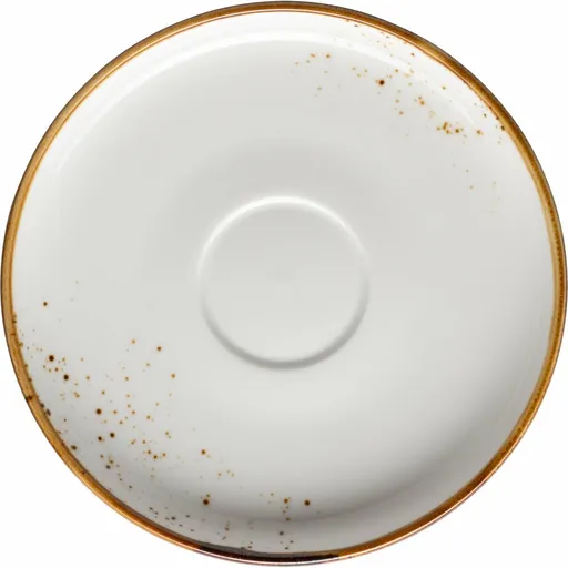 Mäser Subiect pentru cafea Pintar White cu puncte maro 14 cm, maro, L