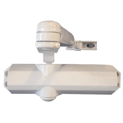 Amortizor cu brat cu blocare G-U OTS 140, alb