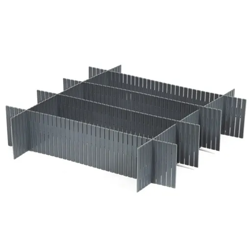 Compactor Organizator pentru sertar Free, gri, gri