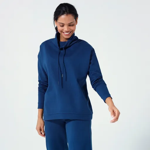 Hanorac Molton cu guler înalt