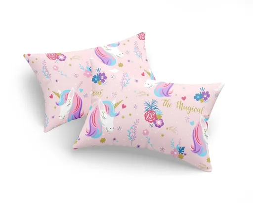 Set 2 fete de perna, L'essentiel Maison, Magical, 65% bumbac/35% poliester, Roz