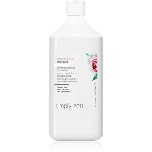 Simply Zen Smooth & Care Shampoo sampon pentru indreptarea parului anti-electrizare 1000 ml