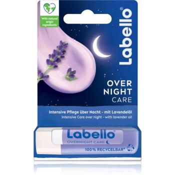 Labello Over Night Care balsam de buze reparator cu lavanda 4.8 g