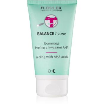 FlosLek Laboratorium Balance T-Zone Gommage peeling pentru ten mixt 125 g