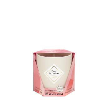 My Jolie Candle Lumânare parfumată 36h cu brățară Beige Les Essentielles Floare de cireș 320323