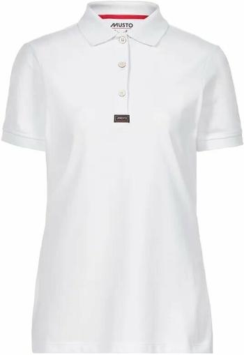 Musto Women's Essential Pique Rövid ujjú pólóing White XS