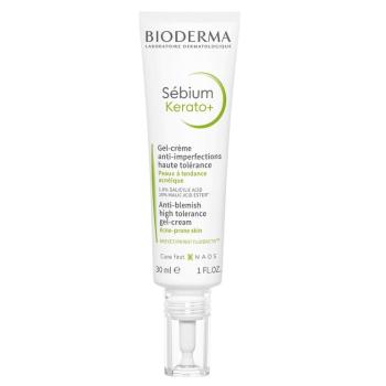 Bioderma Cremă gel împotriva imperfecțiunilor pielii Sébium Kerato+ (Anti-Blemish High Tolerance Gel-Cream) 30 ml