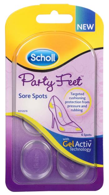Scholl Branțuri Scholl GelActiv pentru pantofi femei 6 buc
