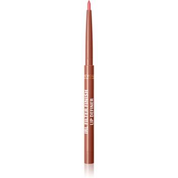 Makeup Revolution IRL Filter dermatograf cremos pentru buze cu efect matifiant culoare Espresso Nude 0,18 g