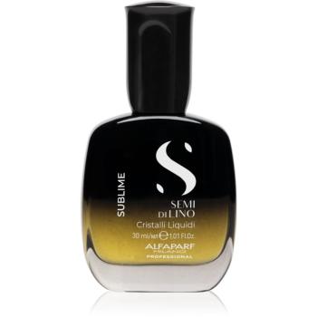 Alfaparf Milano Semi di Lino Sublime Cristalli ulei hidratant pentru un par stralucitor si catifelat 30 ml