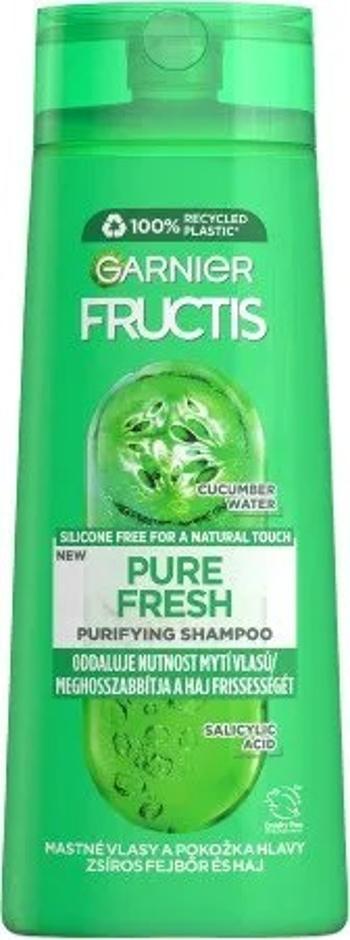 Garnier Șampon fortifiant pentru păr gras Fructis (Pure Fresh Strengthening Shampoo) 400 ml