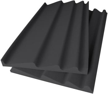 Mega Acoustic WAVE Panel AB 120x60 Dark Gray Absorpční penový panel