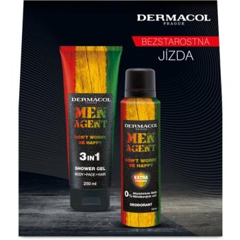 Dermacol Men Agent Don´t Worry Be Happy set cadou pentru corp pentru bărbați