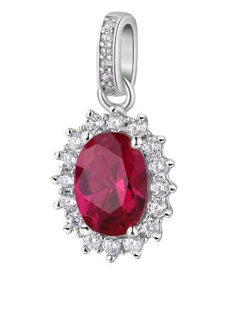 Brosway Pandantiv elegant din argint Kate Fancy Passion Ruby FPR13