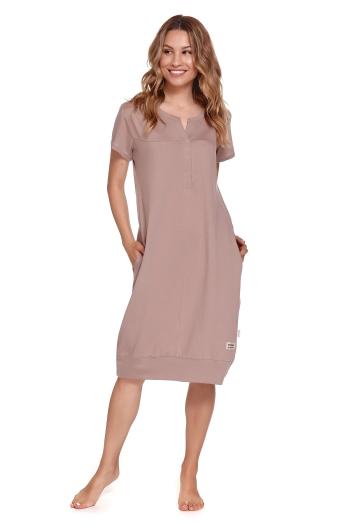 Cămașă de maternitate pentru femei 4348 beige