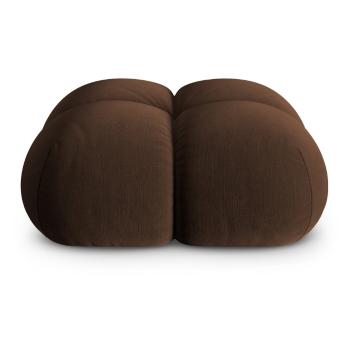 Sötétbarna bársony lábtartó Loretto – Cosmopolitan Design