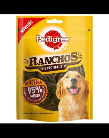 PEDIGREE Ranchos Originale cu pui 7*70 g