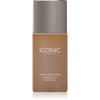 ICONIC London Super Smoother Blurring Skin Tint machiaj ușor de hidratare culoare Warm Deep 30 ml