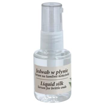 Green Pharmacy Liquid Silk Serum ser pentru capetel de par fragile 30 ml