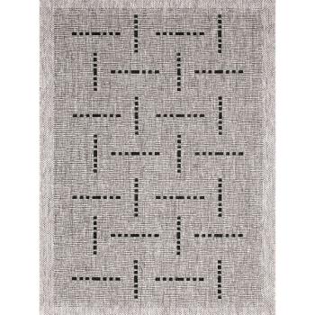 Covor Floorlux argintiu/negru 20008 , 160 x 230 cm, 160 x 230 cm