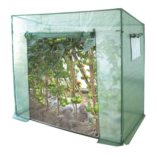 Seră de roșii mare 200 x 77 x 168  cm, verde