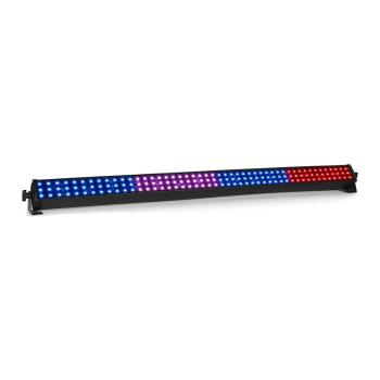 Beamz LCB144, LED Color Bar, 25 W, 144 LED-uri în 8 Seg. 3, 5, 6, 12, 24, 48 canale DMX