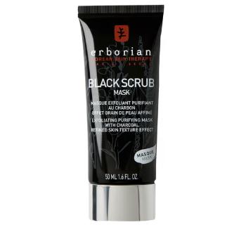 Erborian Mască de curățare peeling cu pudră de cărbune Black Scrub Mask (Exfoliating Purifying Mask) 50 ml