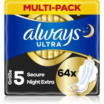 Always Ultra Secure Night Extra absorbante 64 buc