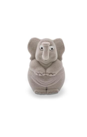 Beneto Exclusive Cutie cadou din piele întoarsă Elefant KDET11-G