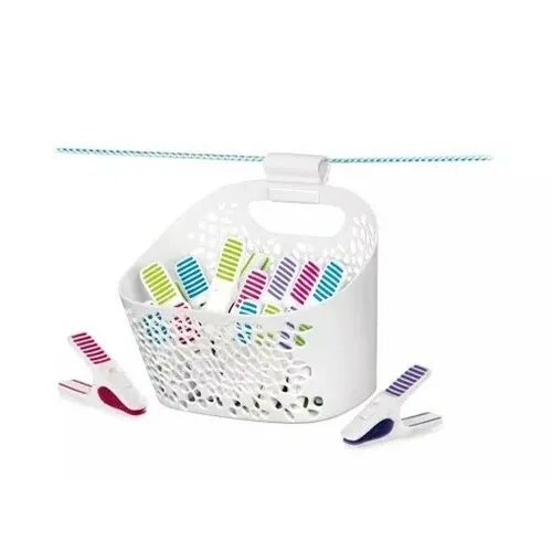 Tescoma Clipsuri pentru rufe în coș CLEAN KIT, 20 buc.