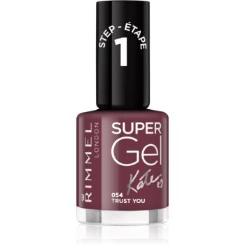 Rimmel Super Gel By Kate gel de unghii fara utilizarea UV sau lampa LED culoare 054 Trust You 12 ml