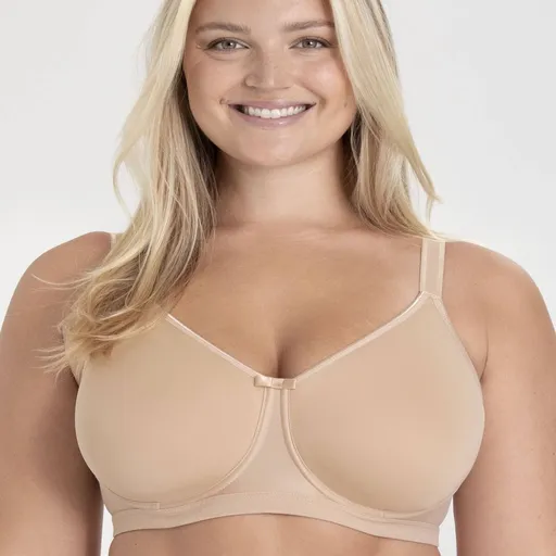 Sutien discret Confident cu cupe modelate, cu ață