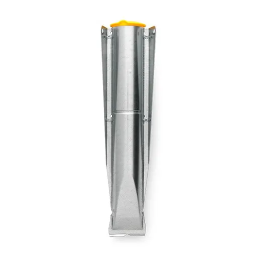 Suport prindere pentru uscator de rufe exterior Brabantia 90300213, Ø50mm, Metal galvanizat, In pamant sau beton, Inox
