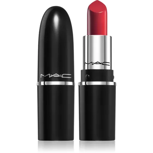 MAC Cosmetics MACximal Mini Silky Matte Lipstick ruj mat culoare Ruby Woo 1.7 g