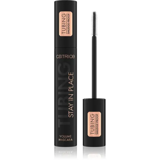 Catrice TUBING Stay In Place mascara cu efect de volum culoare 010 Panda-Proof Black 11 ml