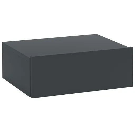 HOMCOM Noptieră Suspendată cu Sertar din PAL, 40x30x15 cm, Negru | Aosom Romania